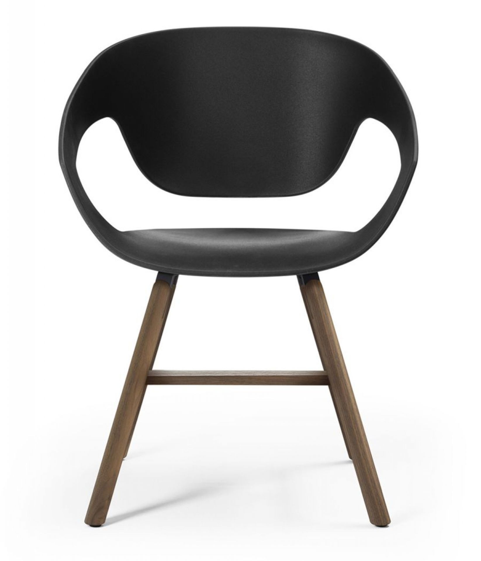Vad Wood Chair Set of 2 walnut / black Casamania Horm Vad Wood Chair Set of 2 walnut / black Casamania Horm